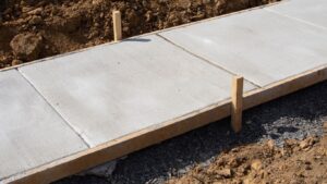 Concrete & Curbing 6 newly installed concrete sidewalk in manassas, va